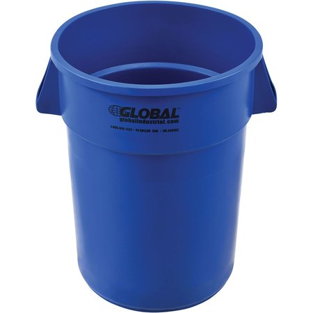 GLOBAL INDUSTRIAL Round Blue, Plastic 240462BL